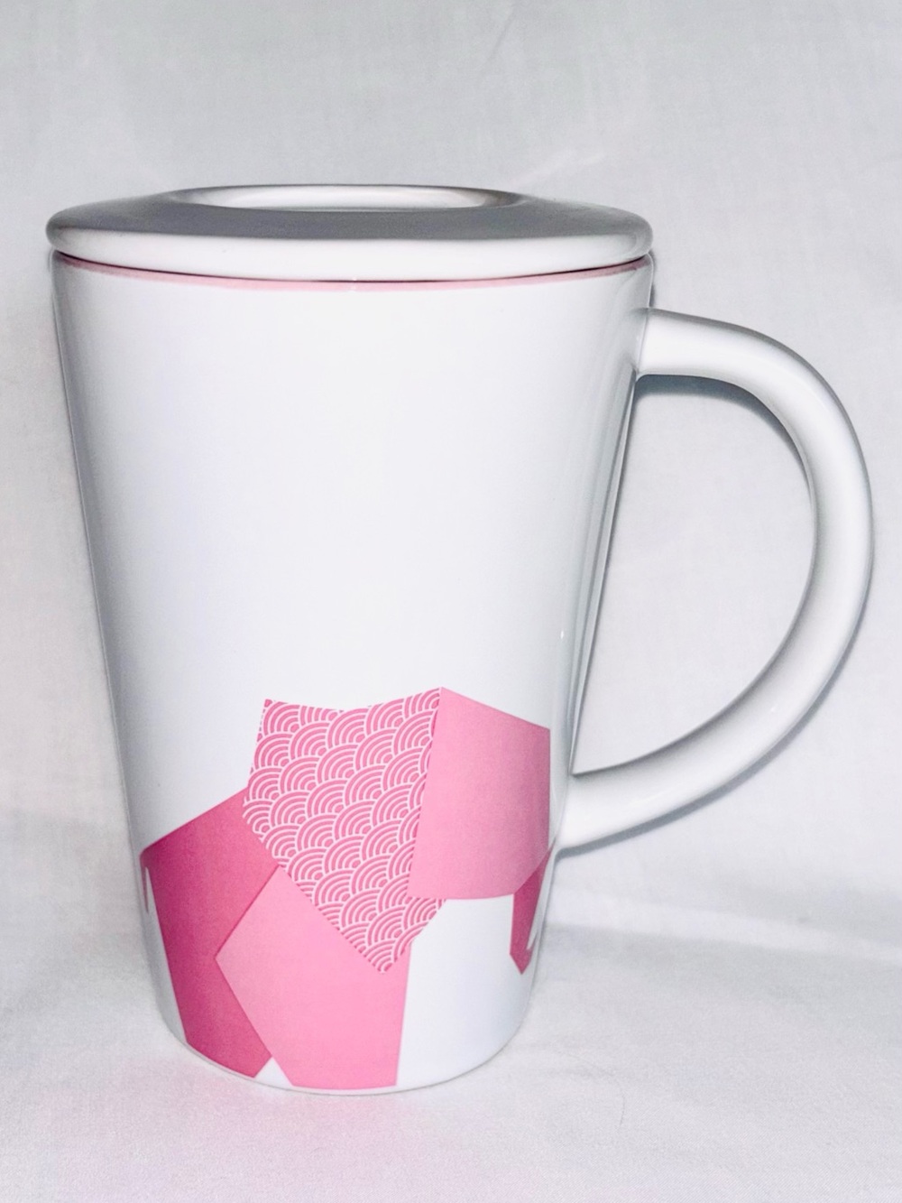 Rare David’s Tea Perfect Mug Pink Elephant & Babies Hard to Find Design